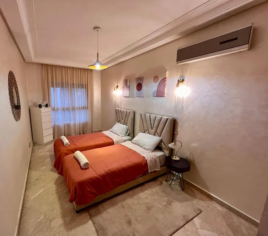 Maarif , Cosy 2 Chambres, Parking Wifi Netflix Gratuit Casablanca Maroko